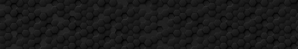抽象六边形黑色上的黑色和灰色背景图片下载