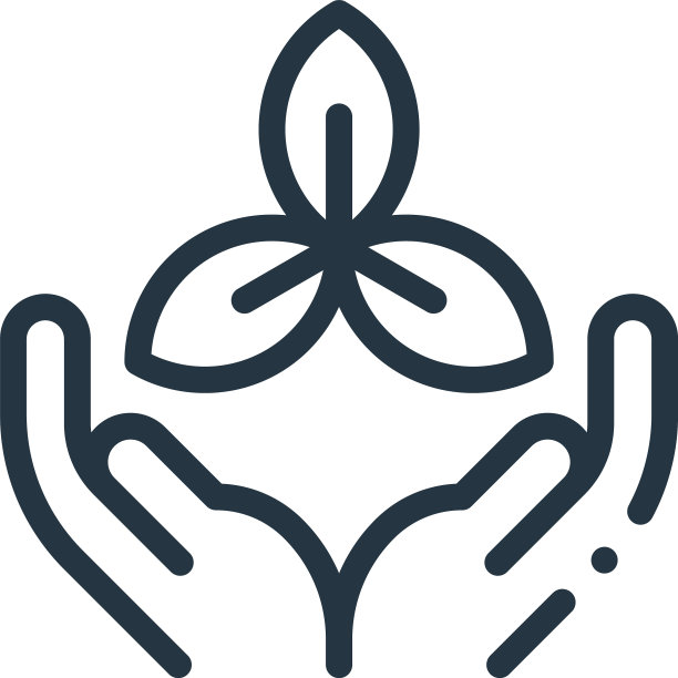 生态图标孤立在白色背景轮廓图片下载