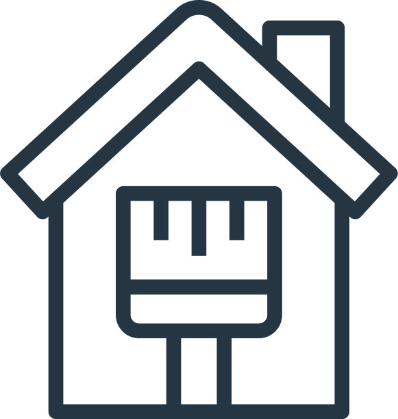 清洁图标孤立在白色背景上图片下载