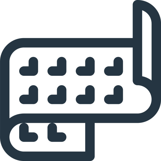 材质图标孤立在白色背景上图片下载