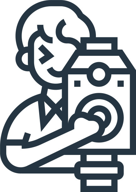 复古图标孤立在白色背景轮廓图片下载