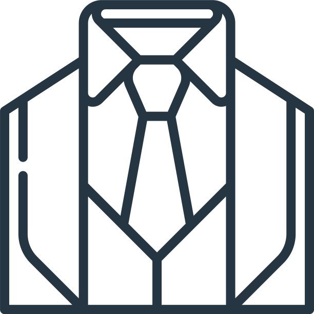 套装图标孤立在白色背景轮廓上图片下载