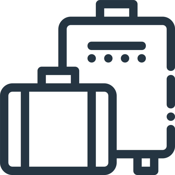 旅行包图标旅行包可编辑行程图片下载