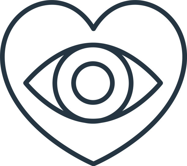 验光图标孤立在白色背景图片下载