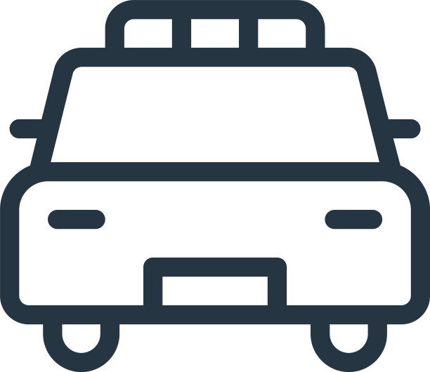 警车图标警车可编辑击警图片下载