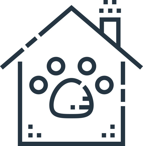 宠物护理图标孤立的白色背景图片下载