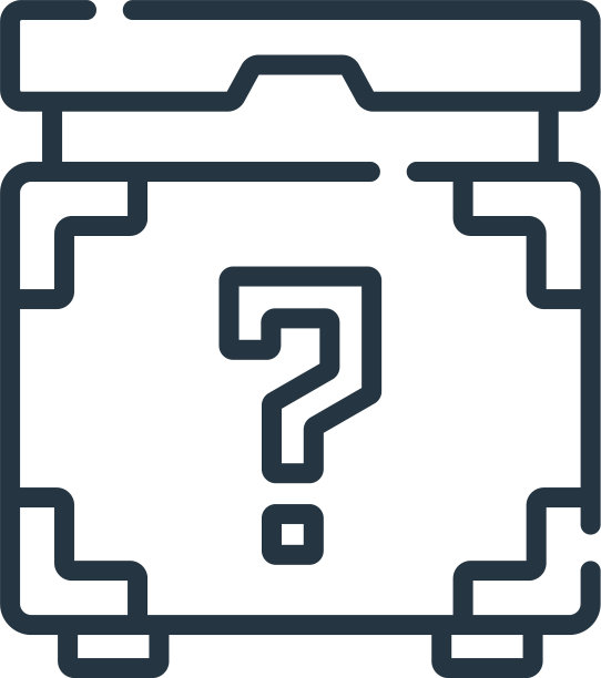 神秘图标孤立在白色背景轮廓图片下载