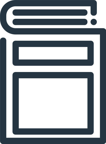 书图标孤立的白色背景大纲图片下载