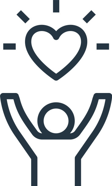 质量生活图标孤立在白色背景图片下载