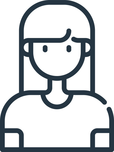 女人图标女人可编辑笔触女人线性图片下载