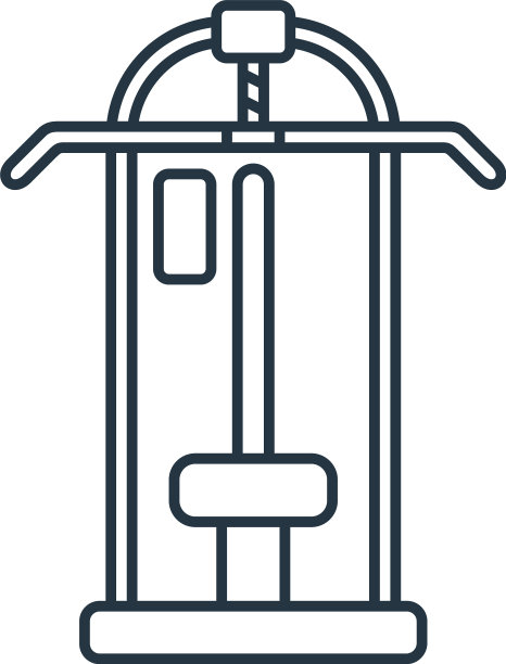 拉起栏图标孤立的白色背景图片下载