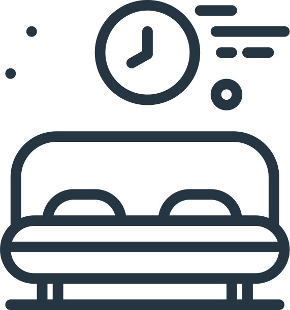 休息时间图标隔离在白色背景图片下载