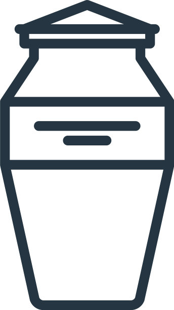 灰烬图标孤立在白色背景轮廓图片下载