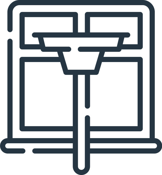 窗口清洗图标隔离在白色背景图片下载