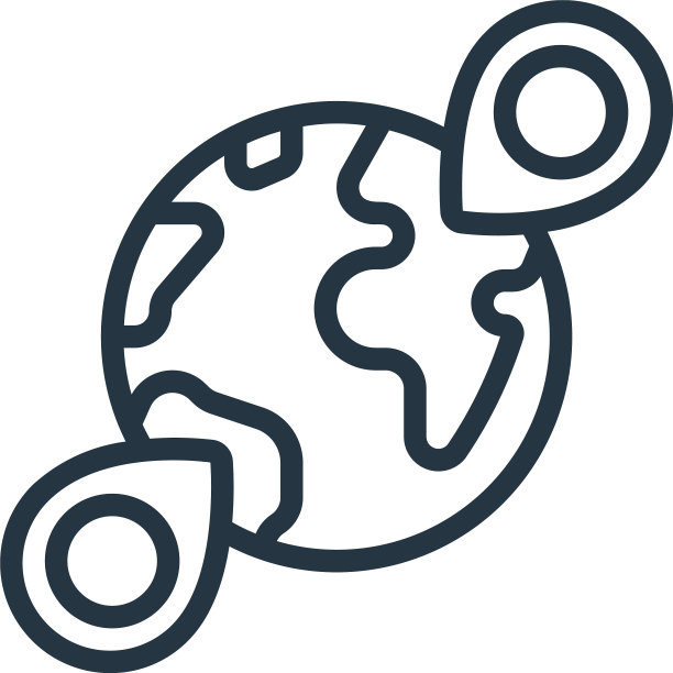 位置图标位置可编辑的笔触图片下载