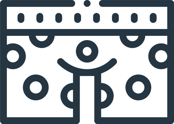 短裤图标短裤可编辑笔触短裤线性图片下载