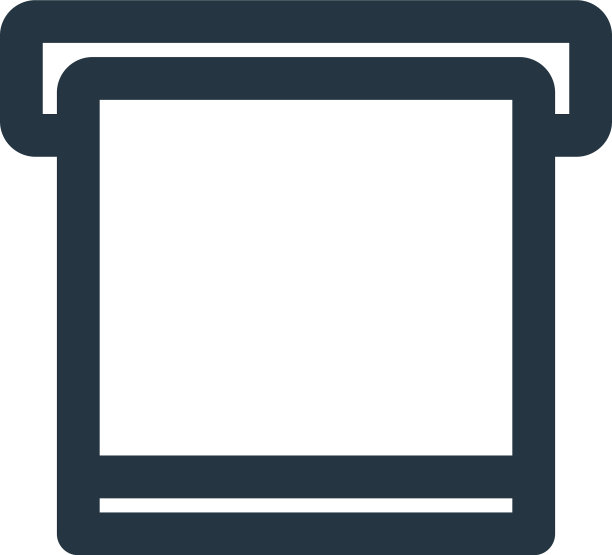 毛巾图标孤立在白色背景轮廓图片下载