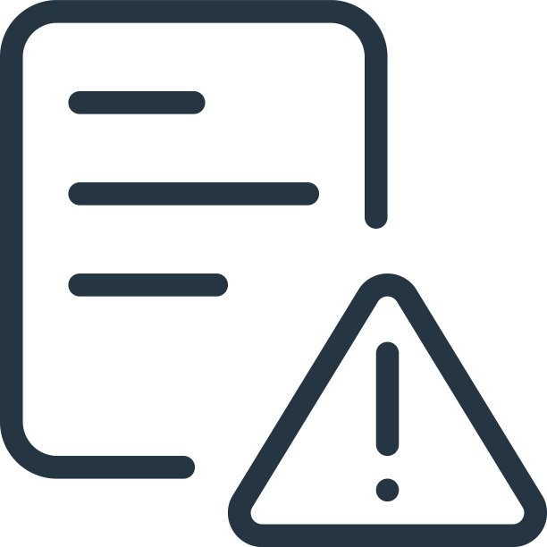 错误图标隔离在白色背景轮廓上图片下载