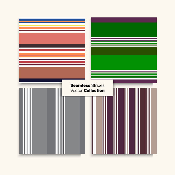 水手条纹无缝花样套装游泳图片下载