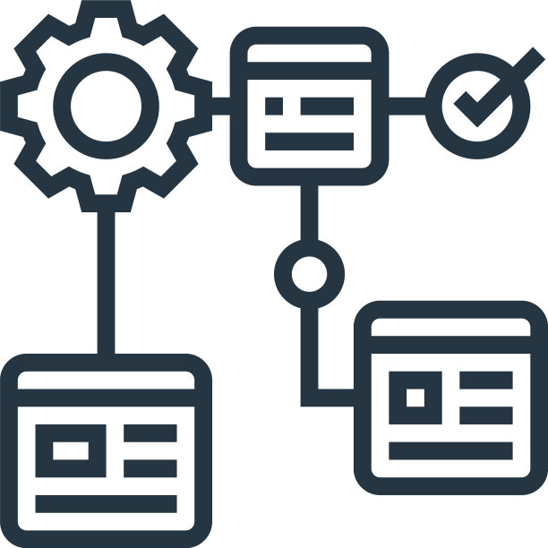 层次结构图标隔离在白色图片下载