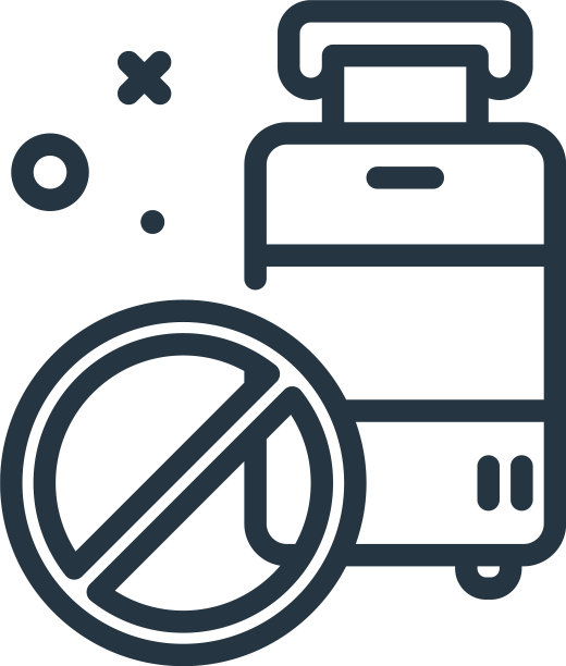 白色背景上没有孤立的旅行图标图片下载