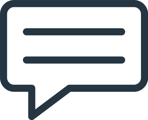 消息图标孤立在白色背景大纲上图片下载