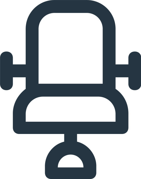 椅子图标椅子可编辑的描边椅子线性图片下载