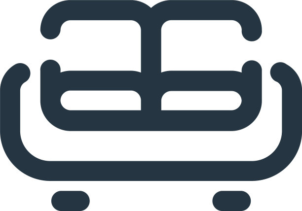 沙发图标沙发可编辑笔触沙发线性符号图片下载