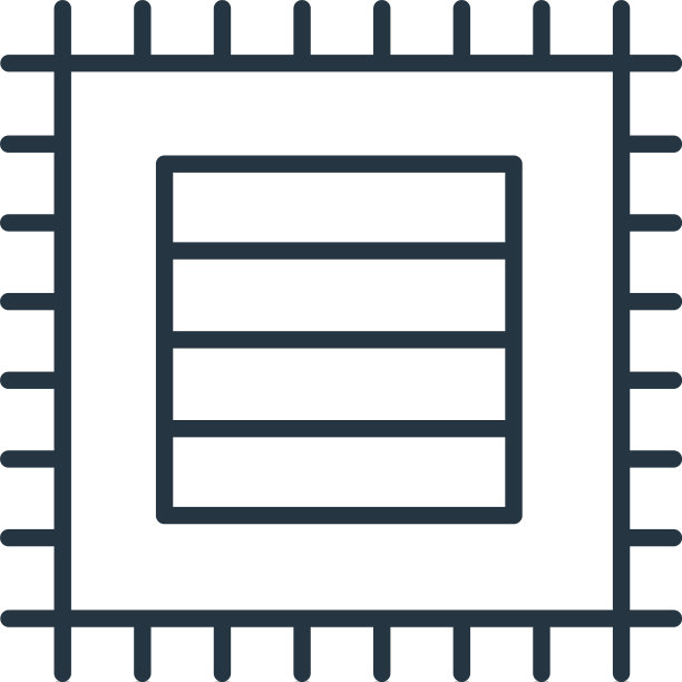 垫子图标孤立的白色背景轮廓图片下载