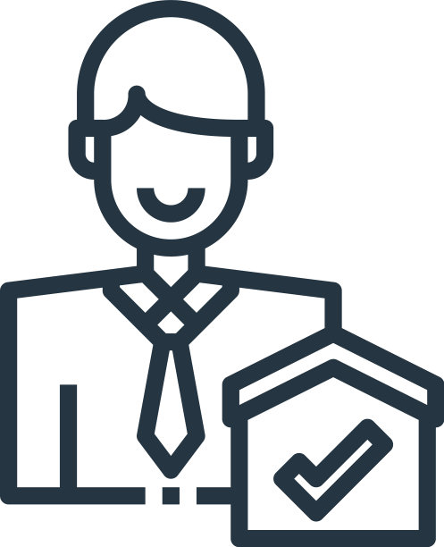 工作在家里图标孤立的白色背景图片下载