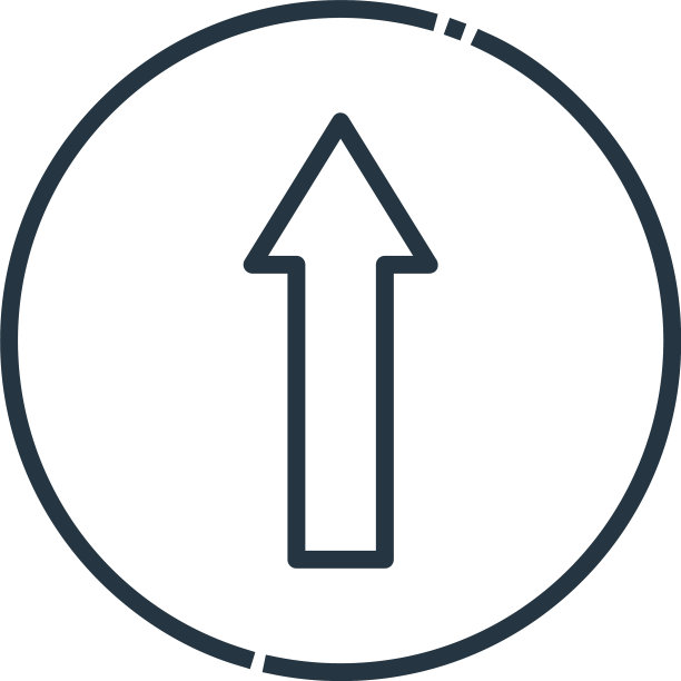 向前只孤立在白色背景上的图标图片下载