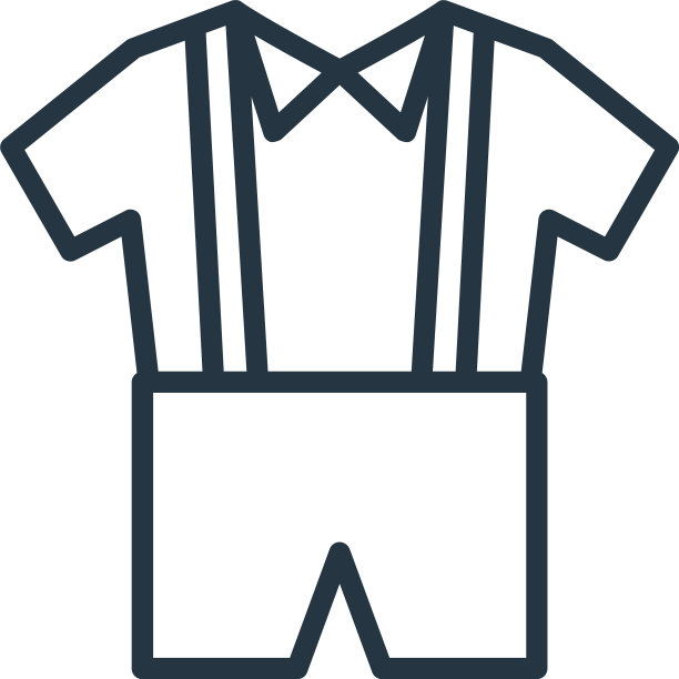 统一的图标孤立在白色背景轮廓上图片下载