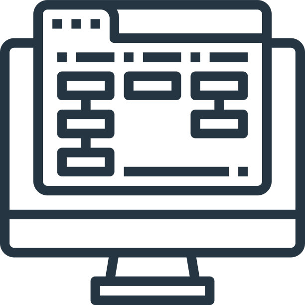 多任务图标隔离在白色背景图片下载