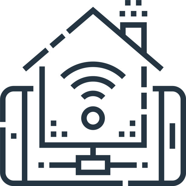 远程控制图标隔离在白色背景上图片下载