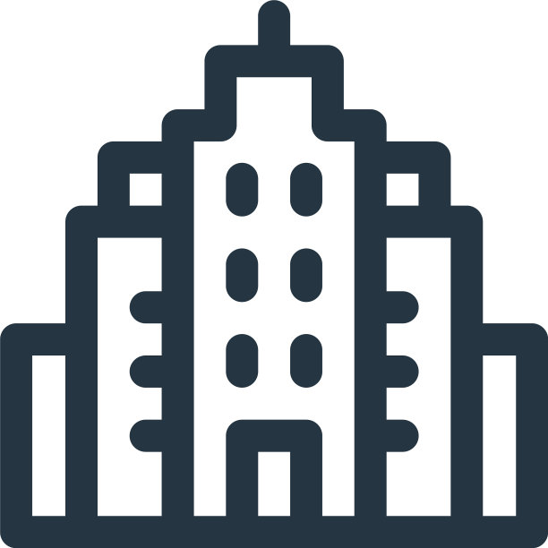 建筑物图标建筑物可编辑的笔触图片下载