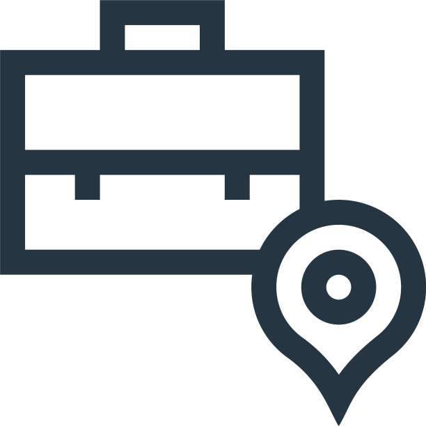 位置图标孤立在白色背景上图片下载