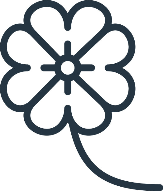 花图标花可编辑的笔画花图片下载