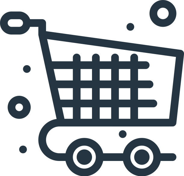 购物车图标购物车可编辑笔画购物车线性符号图片下载