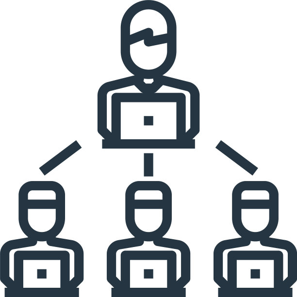 团队图标隔离在白色背景图片下载