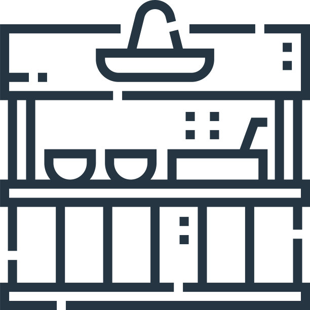 墨西哥图标孤立在白色背景轮廓图片下载