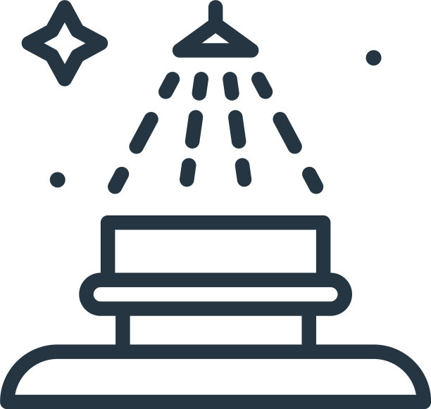 长凳图标孤立的白色背景轮廓图片下载