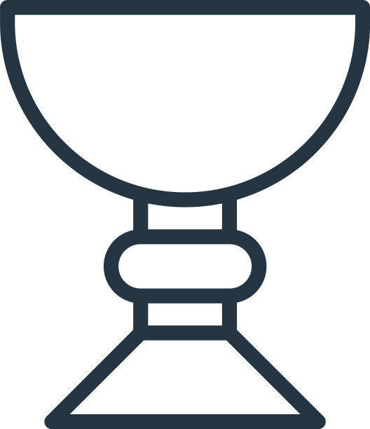 圣餐杯图标圣餐杯可编辑的笔画图片下载