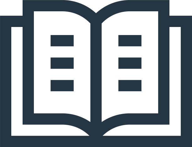 书图标书可编辑笔画书线性符号图片下载