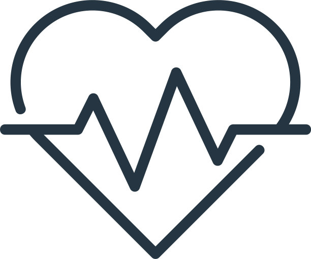 心跳图标心跳可编辑的笔触图片下载