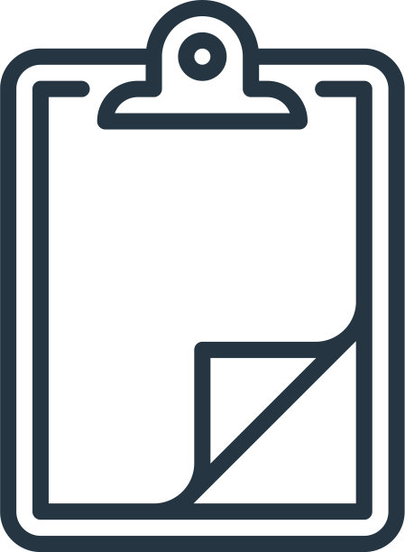 剪贴板图标隔离在白色背景图片下载