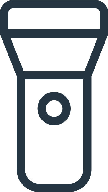 火炬图标火炬可编辑的笔触火炬线性图片下载