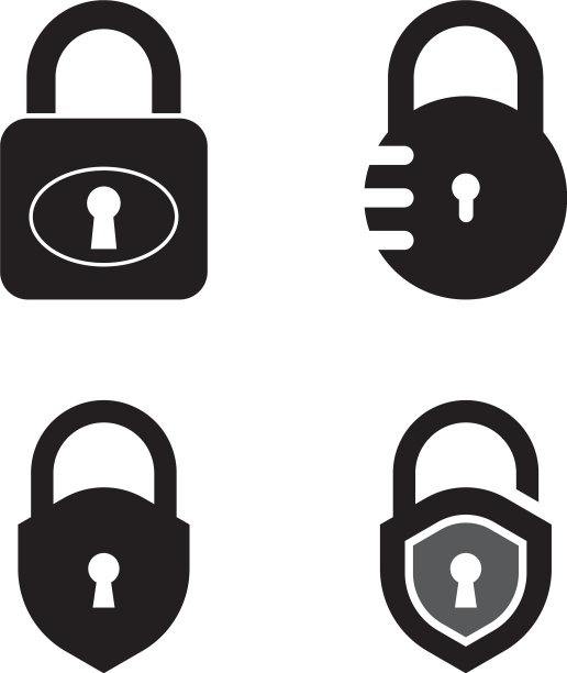 挂锁图标图标图片下载