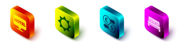 设置等距位置酒店太阳货币兑换图片下载