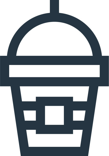 奶昔图标奶昔可编辑的笔触图片下载