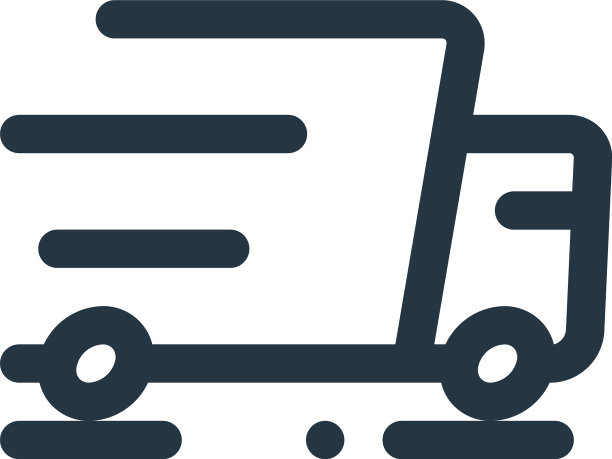 卡车图标卡车可编辑行程卡车线性图片下载